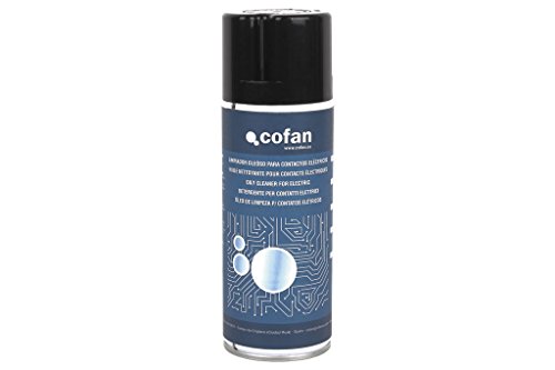 Cofan Limpiador oleoso de contactos eléctricos 400 ml | Especial para sistemas eléctricos | Sin residuos