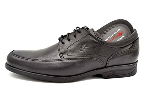 Fluchos Profesional 8903 Maitre | Zapatos Piel con Cordones Hombre | Suela Antideslizante | Hechos en España (Numeric_44)