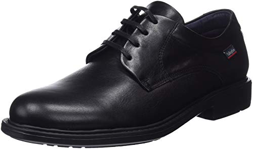 Callaghan Cedron, Zapatos de Cordones Derby Hombre, Negro (Negro 1), 43 EU