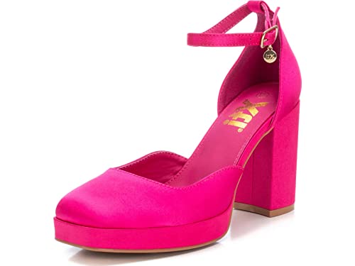 XTI - Zapato Cierre de Hebilla para Mujer, Color: Morado, Talla: 36