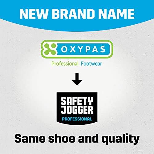 Oxypas Safety Jogger - Zapatos de trabajo unisex para adultos, color azul eléctrico, talla: 41/42